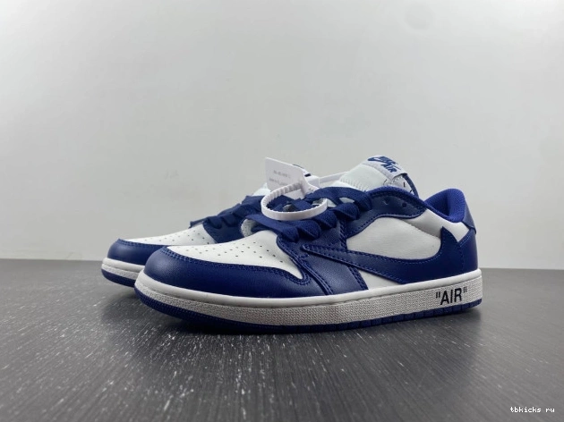 TB DM7890-101 1 TRAVIS OFF-WHITE SCOTT X JORDAN CUSTOM X AIR 0809